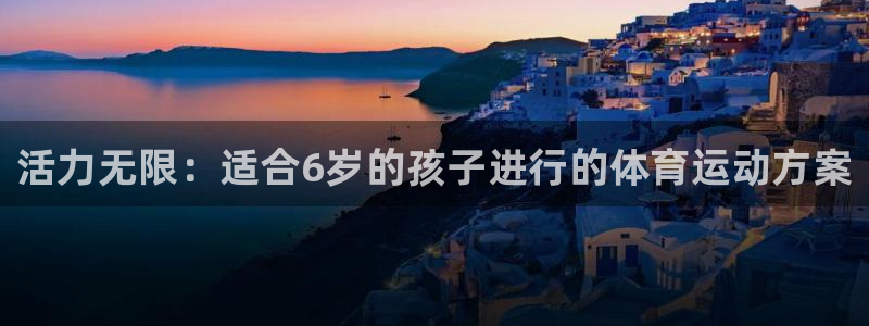vsport体育官方正版app五金厂：活力无限：适合6岁的孩